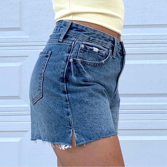 High Rise Vintage A-Line Shorts - Picture 3 of 10